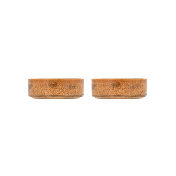Set di 2 ciotole in porcellana arancione ø 10,1 cm Fjord - Villa Collection