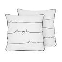 Cuscino Live Laugh Love, 45 x 45 cm - Little Nice Things