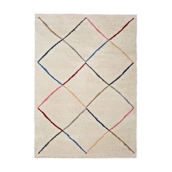Tappeto bianco Merlin White, 190 x 280 cm - Universal