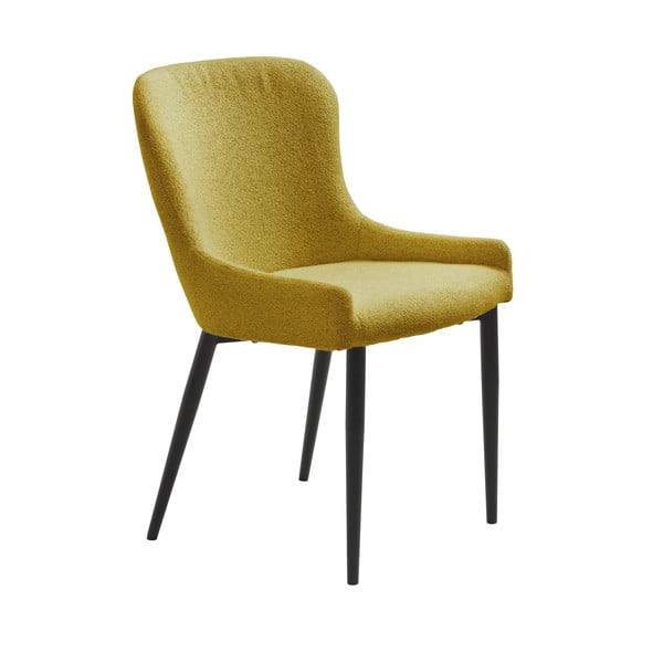 Sedia da pranzo gialla Ontario - Unique Furniture