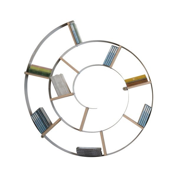 Libreria a parete grigia Snail - Kare Design