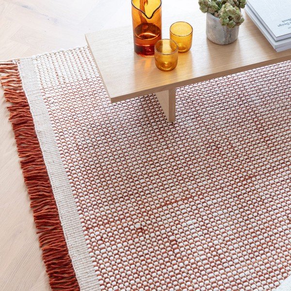 Tappeto in lana marrone tessuto a mano 160x230 cm Avalon - Asiatic Carpets-image-1