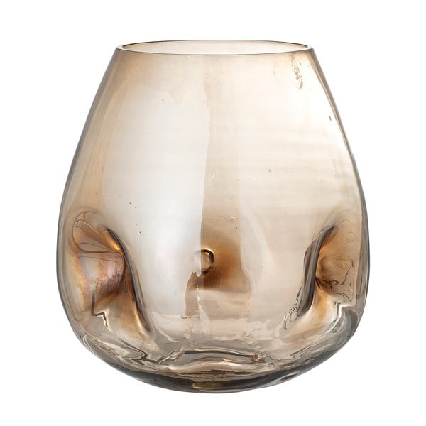 Vaso in vetro marrone Ifza - Bloomingville