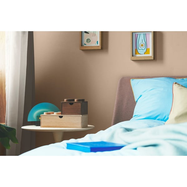 Cornice per foto in legno di quercia tinto scuro Wood - LEGO®-image-4