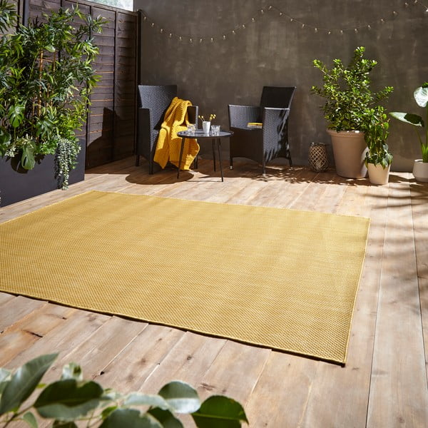 Tappeto giallo per esterni 290x200 cm POP! - Think Rugs-image-2