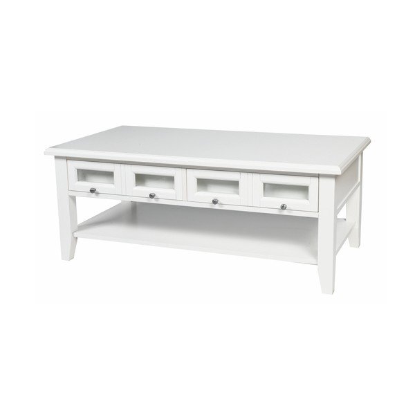 Tavolino bianco Kosse, 120 x 65 cm - Rowico