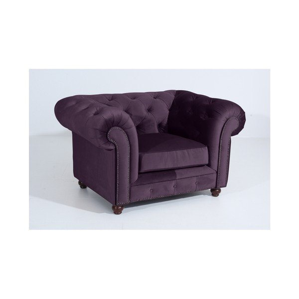 Poltrona viola Orleans Velvet - Max Winzer-image-4