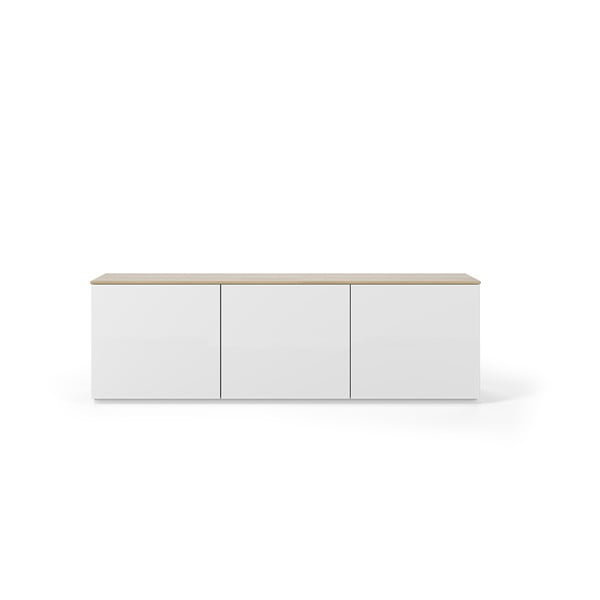 Cassettiera bassa bianca 180x57 cm Join - TemaHome