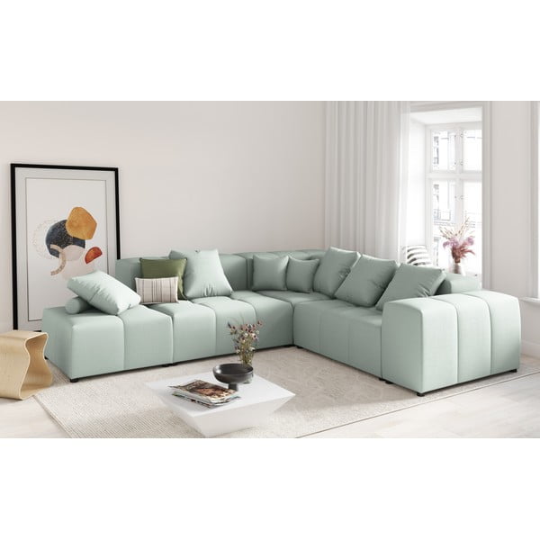 Cuscino verde per divano componibile Rome - Cosmopolitan Design-image-3