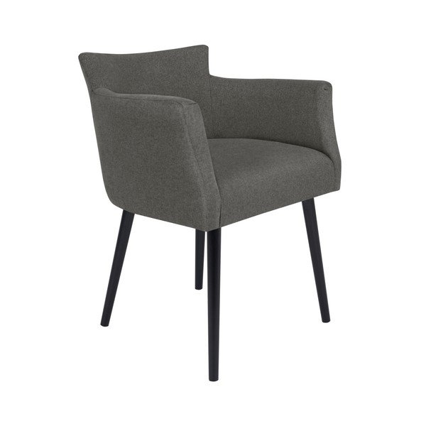 Světle šedá židle s područkami Windsor & Co Sofas Gemini