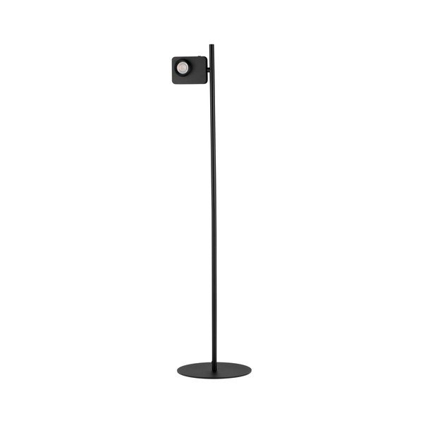 Lampada da terra LED nera in alluminio con struttura flessibile/con intensità regolabile (altezza totale 131 cm) Kedros – Nova Luce