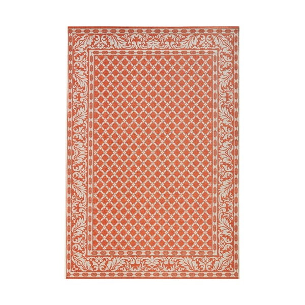 Tappeto per esterni Royal arancione e crema, 160 x 230 cm - NORTHRUGS