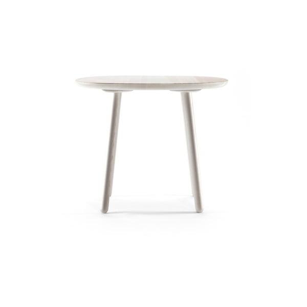 Šedý jídelní stůl z masivu EMKO Naïve, ⌀ 90 cm-image-2