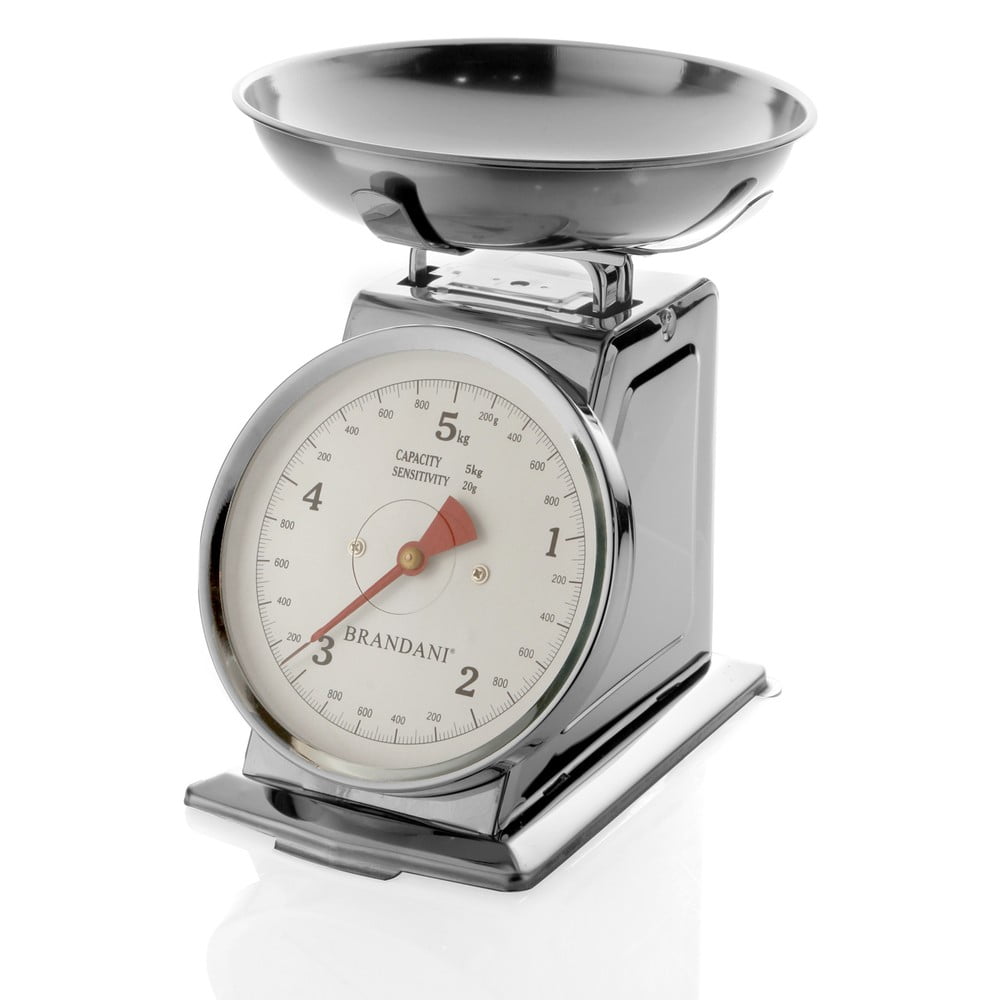 Bilancia da cucina in acciaio inox con capacità di 5 kg - Brandani | Bilance da cucina