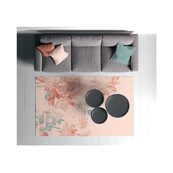 Růžový koberec Oyo home Suzzo Rosa, 140 x 220 cm-image-1