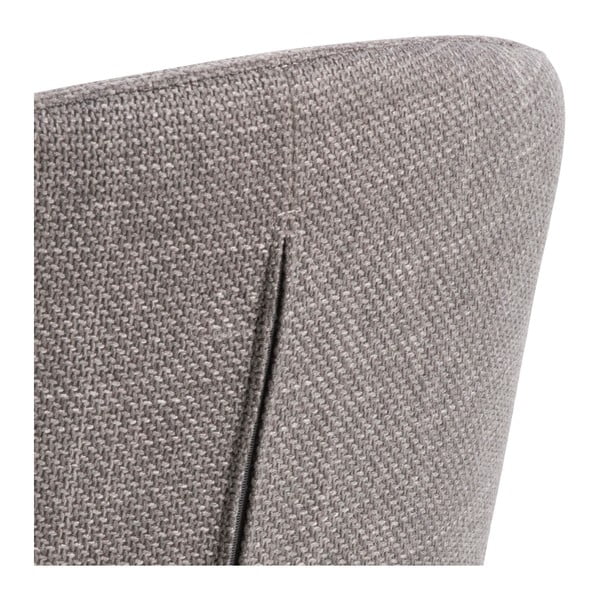 Set di sedie da pranzo grigia in imbottito 2 pz Pippa – Actona-image-1