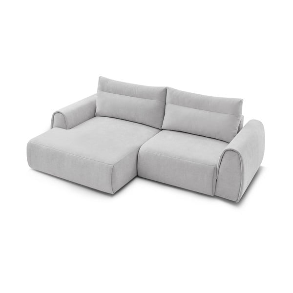 Divano angolare in grigio chiaro Aden – Bobochic Paris-image-3