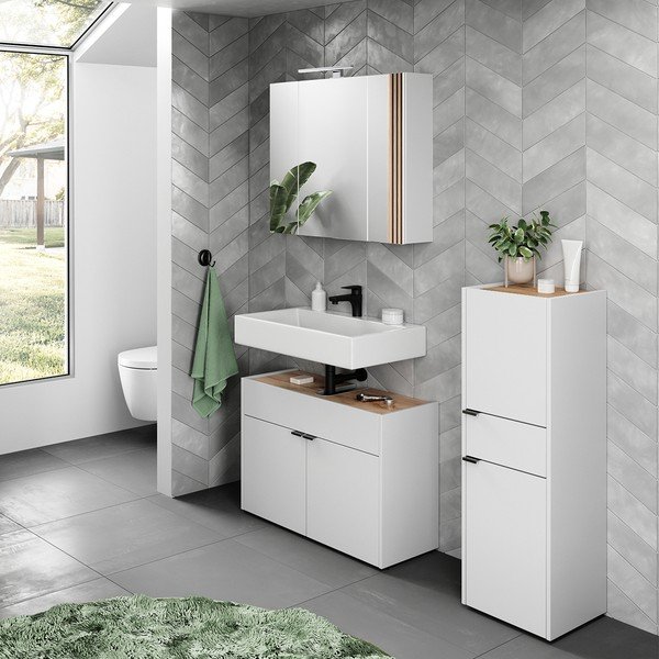 Set da bagno bianco Forano - Germania-image-1