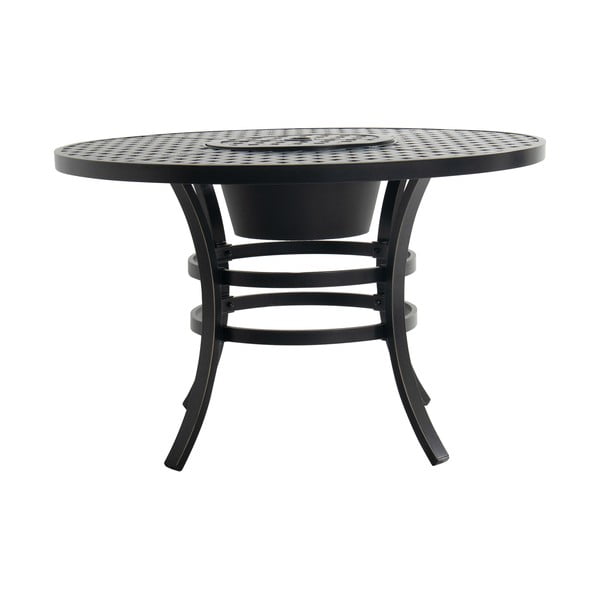 Tavolo da pranzo da giardino rotondo in alluminio ø 120 cm Rosario – Hartman