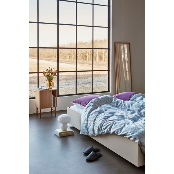 Specchio da terra con telaio in legno massiccio 52x167 cm Glimpse – Hübsch-image-2