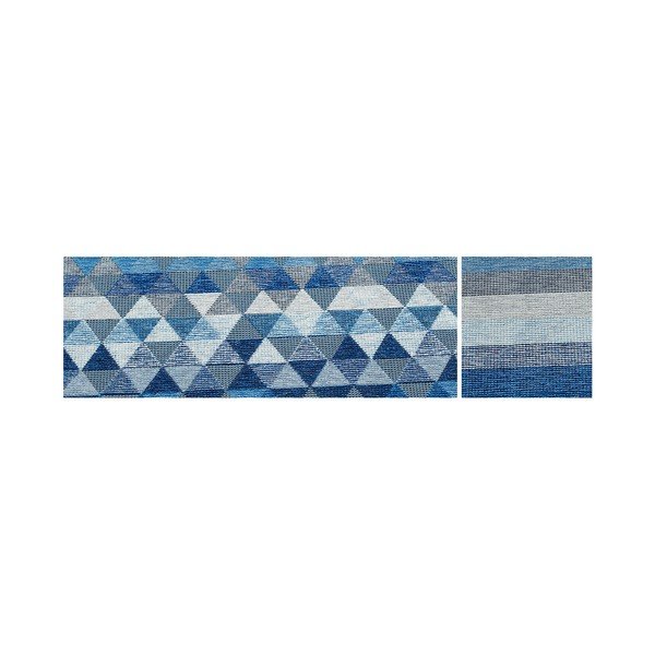 Tappeto bifacciale blu Blu, 160 x 230 cm Luke - Narma-image-4