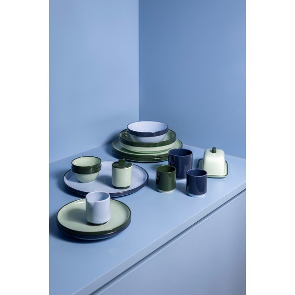 Piatto fondo blu in gres ø 21 cm Duo – ONA-image-4