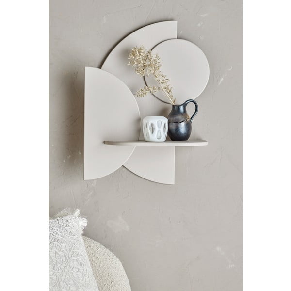 Mensola color crema 44 cm Leonard – Bloomingville-image-1