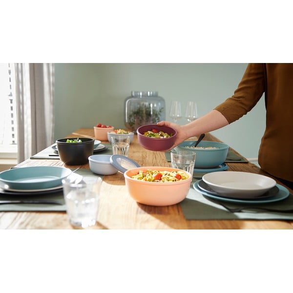 Ciotola blu con coperchio Nordic, 500 ml Cirqula Nordic - Mepal-image-1