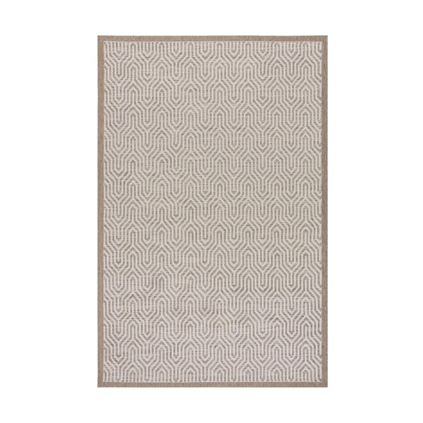 Tappeto beige per esterni 200x290 cm Bellizi - Flair Rugs