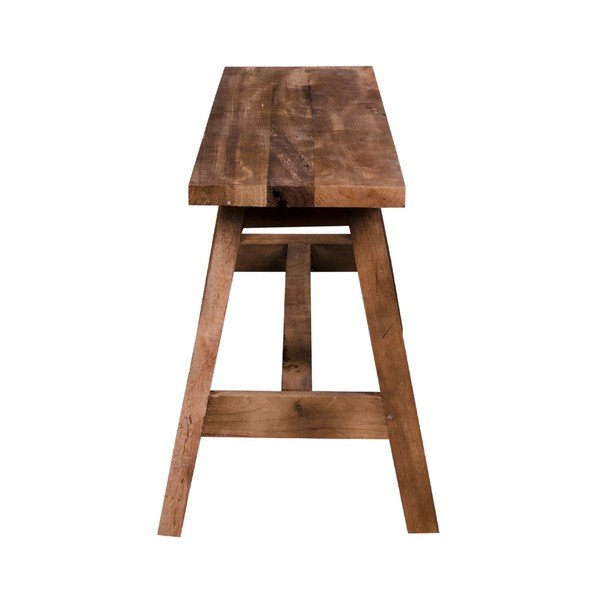 Panca da giardino marrone in legno massiccio Barcelona – House Nordic-image-4