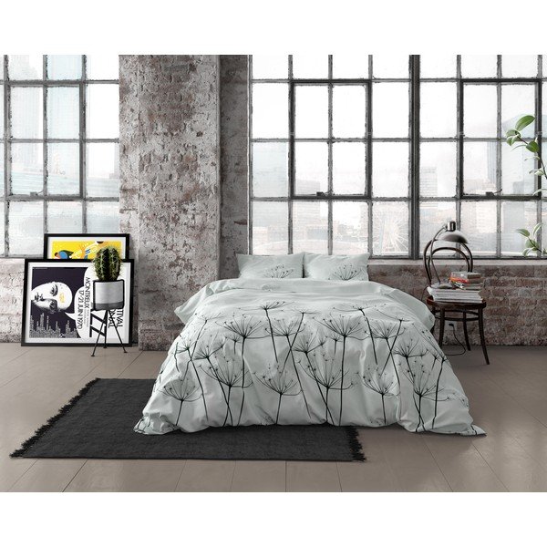Biancheria da letto in flanella grigia per letto matrimoniale Jaelyn, 200 x 220 cm - Dreamhouse-image-4