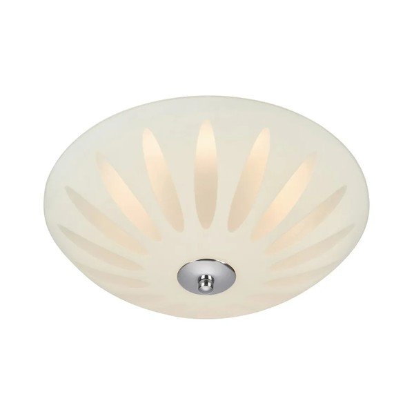 Plafoniera bianca con paralume in vetro Petal – Markslöjd-image-2