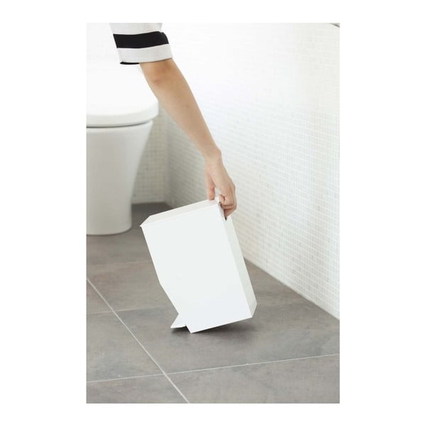 Cestino da bagno bianco , 390 ml Tower - YAMAZAKI-image-2