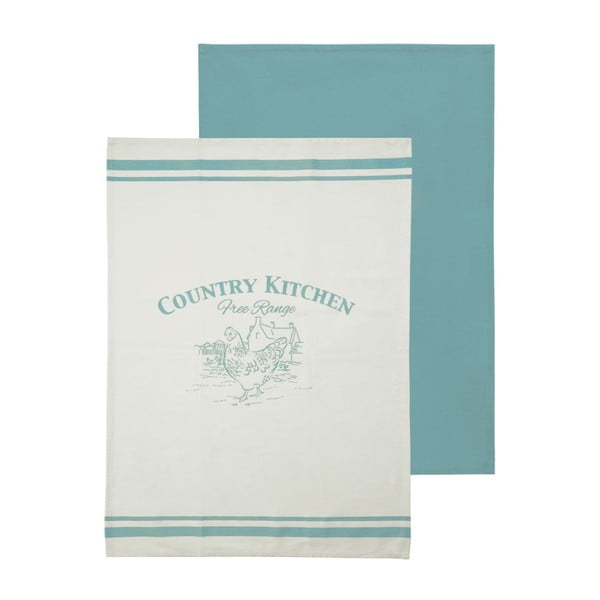 Set di 2 asciugamani da cucina country Country Kitchen - Premier Housewares