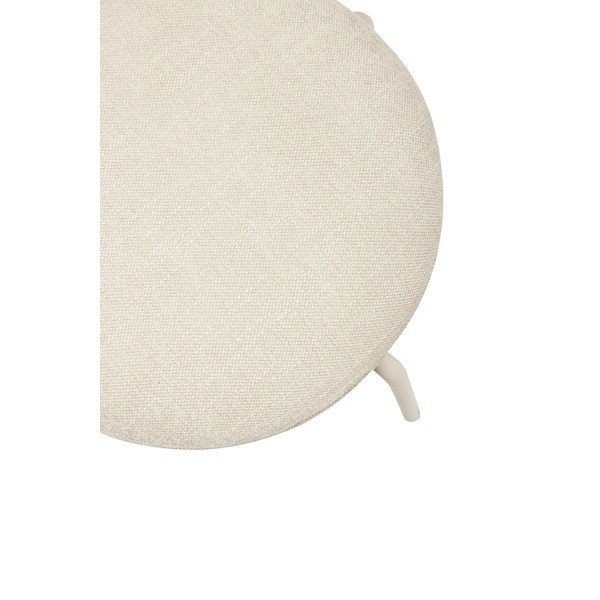 Tavolo sgabello in metallo bianco - Hübsch-image-3