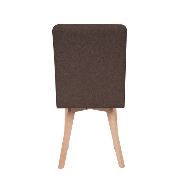 Sedia da pranzo marrone Tulip - Mazzini Sofas-image-4