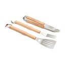 Set di 3 utensili per grigliare Wood - Cattara
