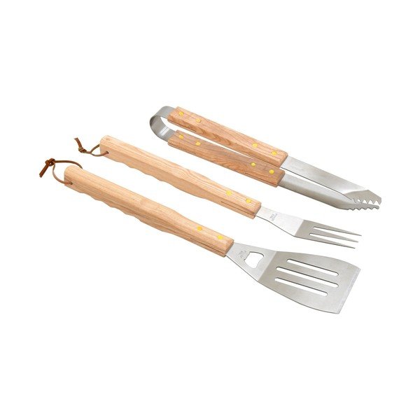 Set di 3 utensili per grigliare Wood - Cattara
