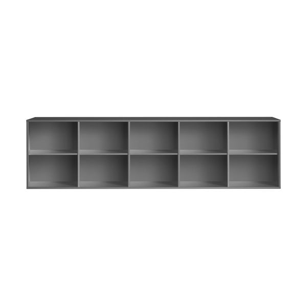 Libreria a sospensione antracite 220x61 cm Mistral - Hammel Furniture