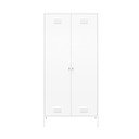 Armadietto bianco in metallo 90x185x40 cm Mission District – Støraa