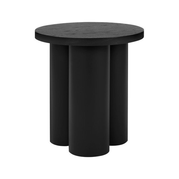 Sgabello nero Oly – noo.ma