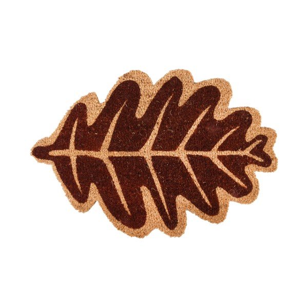 Rohožka z kokosového vlákna ve tvaru dubového listu Esschert Design