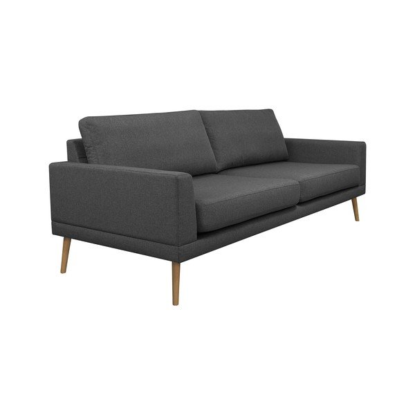 Divano a tre posti grigio scuro Vega - Windsor & Co Sofas-image-1