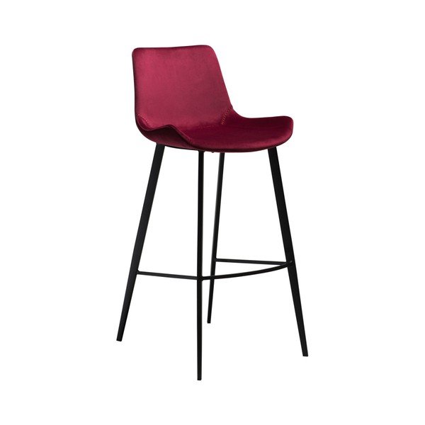 Sgabello da bar rosso vino Hype - DAN-FORM Denmark
