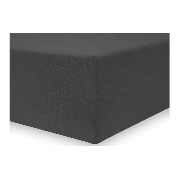 Telo elastico grigio scuro, 180/200 x 200 cm Nephrite - DecoKing-image-2