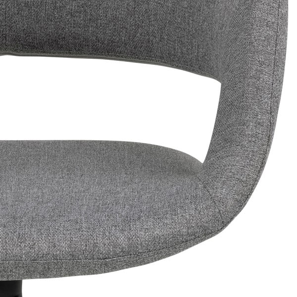 Sedia da pranzo girevole grigia Grace - Actona-image-4