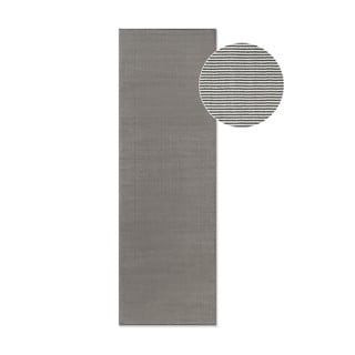 Passatoia color antracite/color crema 80x240 cm Perles Dolomite – Elle Decoration