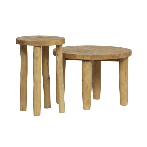 Stolička WOOOD Raaf, ⌀ 50 cm-image-1