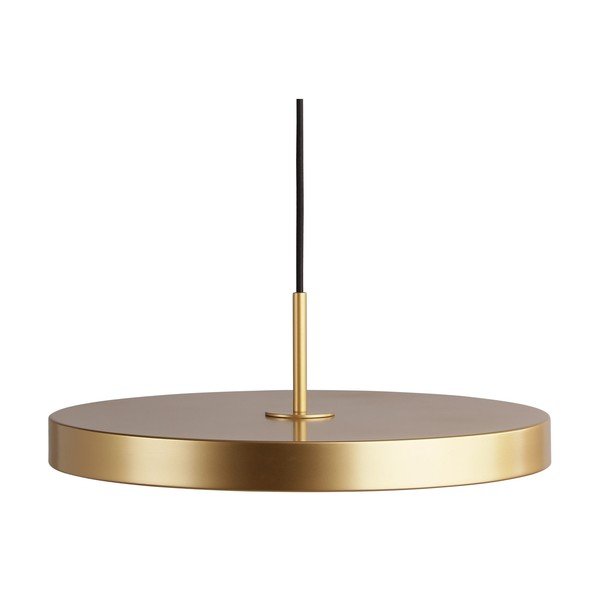 Lampada a sospensione a LED in oro con paralume in metallo ø 43 cm Asteria Medium - UMAGE