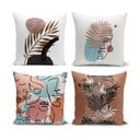 Set di 4 federe Cesso, 45 x 45 cm - Minimalist Cushion Covers